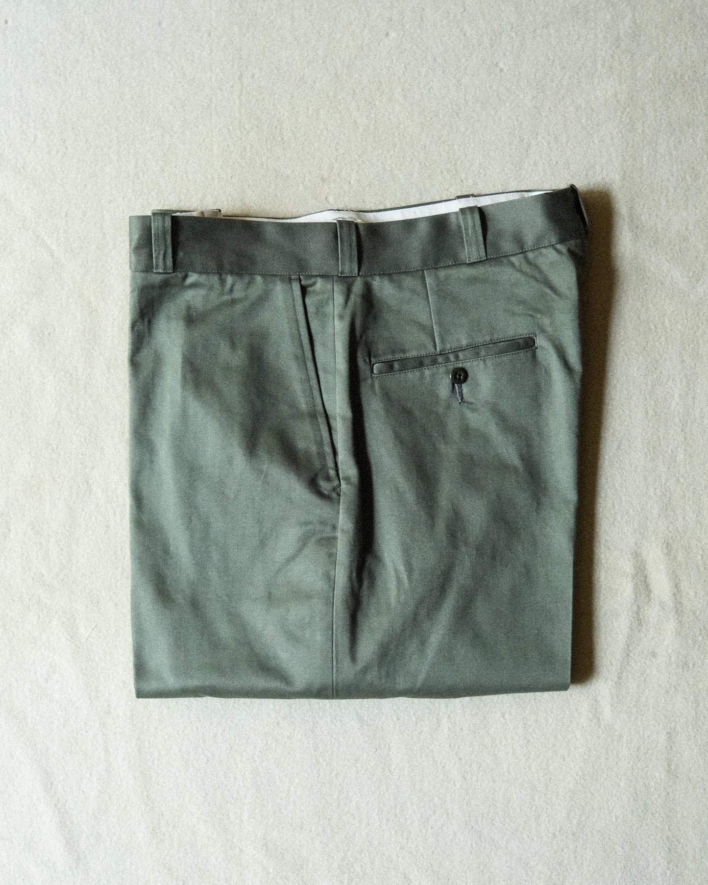 【TOD TRADITIONAL TROUSERS】M1968 CHINO COTTON TWILL