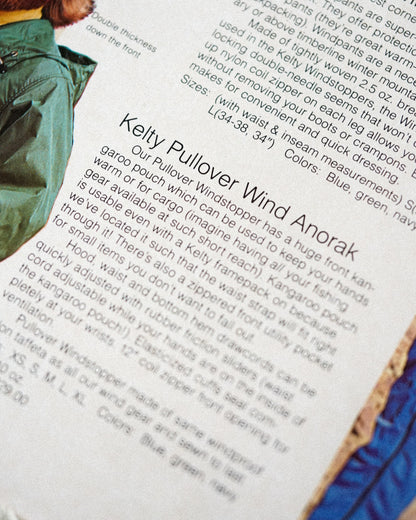 【TOD Archive Designs】Late 70s KELTY PULLOVER WOND ANORAK GREEN L