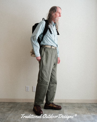 【TOD TRADITIONAL TROUSERS】M1968 CHINO COTTON TWILL, BEIGE