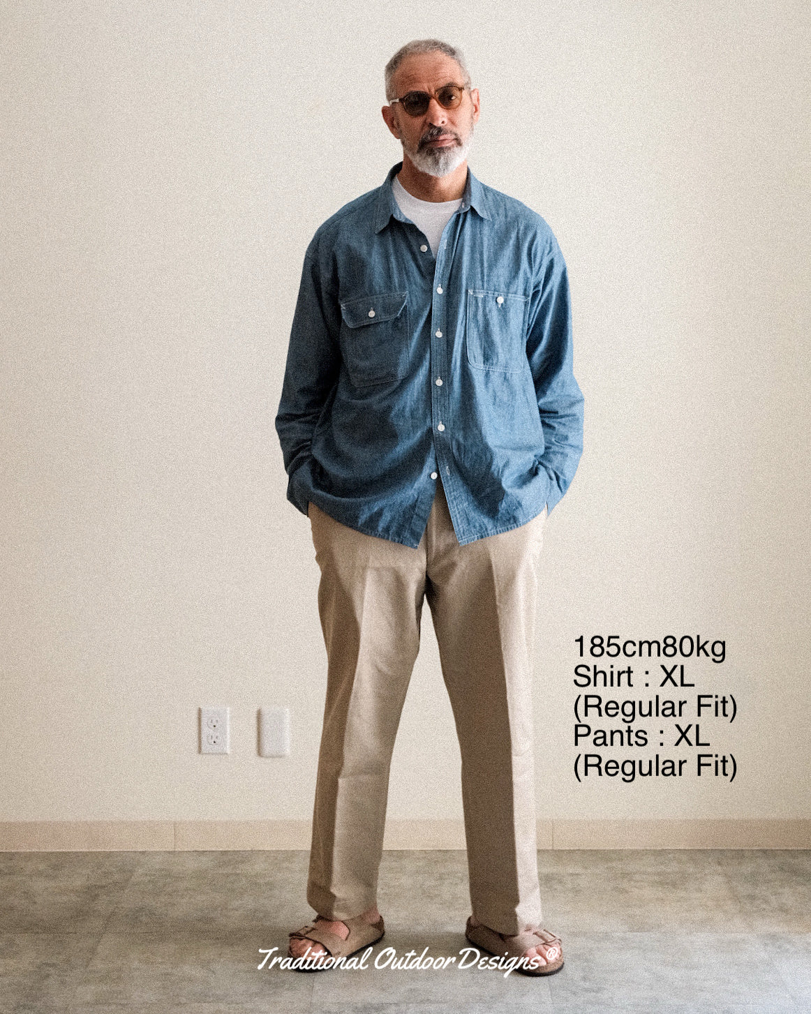 TOD Thunderclap Shirt FCP LS Chambray