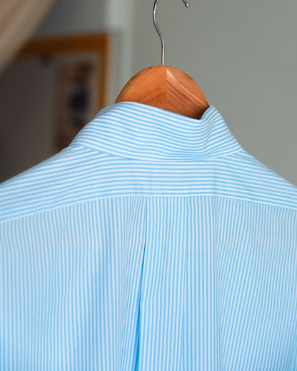 【T.O.D. Outdoorwear Co.】TOD BD SHIRT CANDY STRIPE SAX