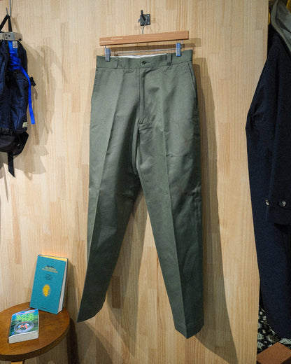 【TOD TRADITIONAL TROUSERS】M1968 CHINO COTTON TWILL, BEIGE
