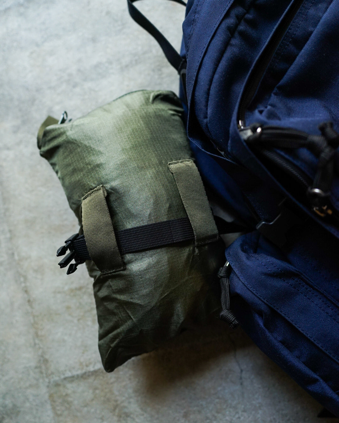 【TOD VINTAGE OUTDOORS】80S - 90S EDDIE BAUER SAC JACK OLIVE XL