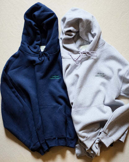 【T.O.D. Sportswear】TOD ATHLETIC HOODIE,NAVY