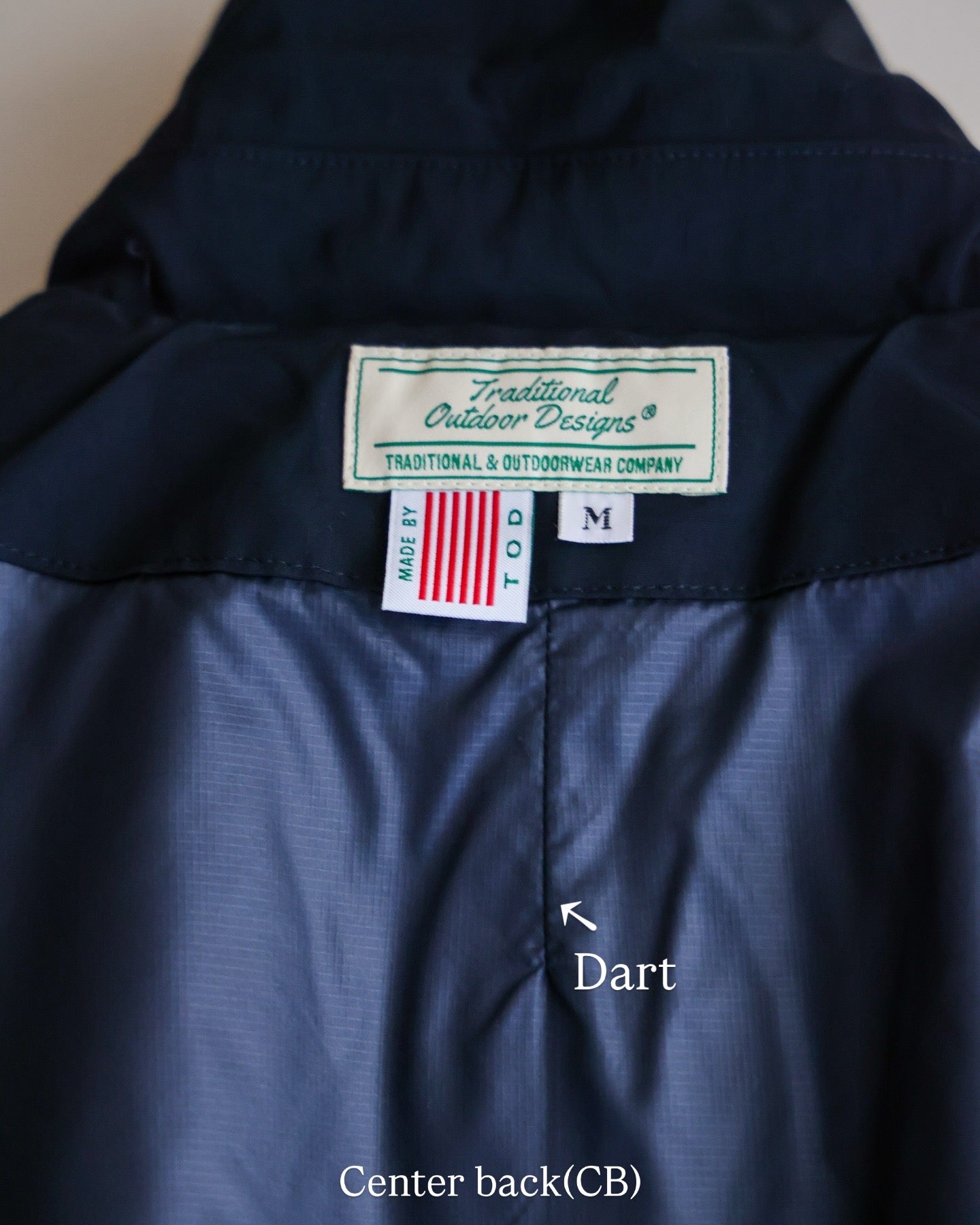 【TOD Outdoorwear Co】Outing Weather Coat II 60/40 Navy Blue