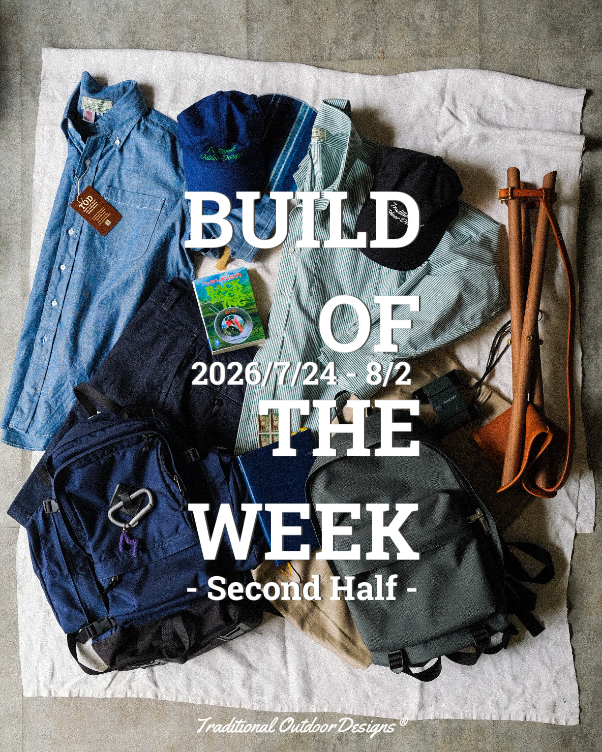 【期間限定】【BUILD OF THE WEEK SECOND HALF 専用】TOD Film Director’s Cap II